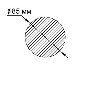 пруток-круг-алюминиевый-85мм